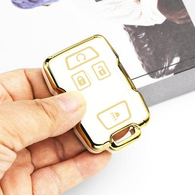 4 Buttons For Chevrolet GMC Yukon Sierra Canyon Colorado Silverado 1500 2500HD 3500HD TPU Shell Holder Fob Car Key Case Cover