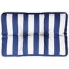 Pallet Cushion Blue White Striped 50x40x12 Cm Fabric