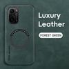 Magnetic Retro Leather Case For Xiaomi Poco F3 PocoF3 Wireless Charging Phone Case Cover