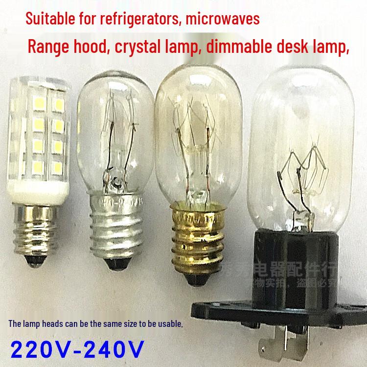 15W Dimmbare LED-Glühbirne für Kühlschrank, Mikrowelle, Backofen, Dunstabzugshaube, Salzkristalllampe und Schreibtischlampe