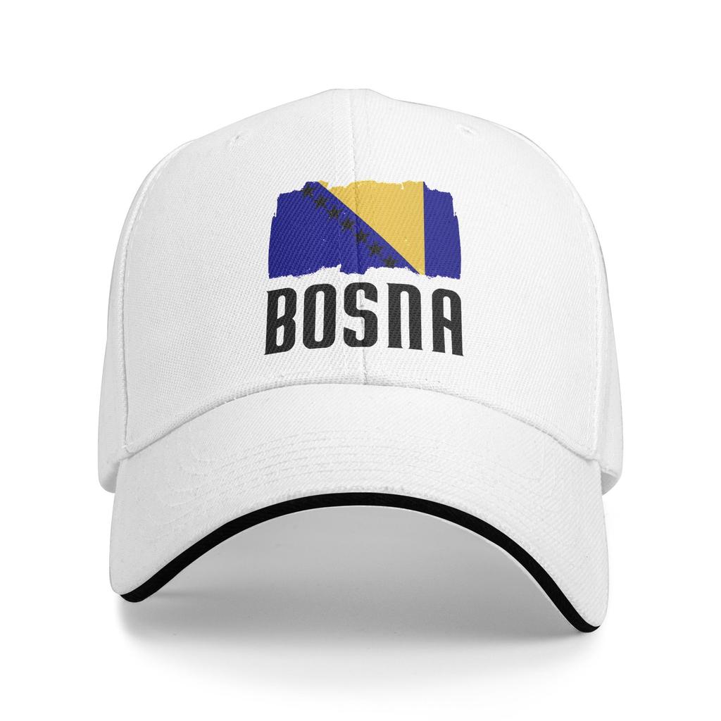 Unisex Women Bosnia and Herzegovina Flag Hat Trendy Baseball Cap  Trucker Hat Travel Headewear Adjustable