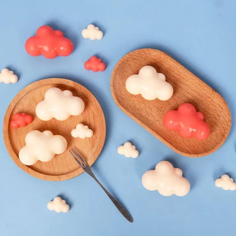 New 36 Cavity Clouds Silicone Mold Weather Shape DIY Baking Cake Chocolate Fondan Ice Cube Mold Handmade Soap Candle Decorations