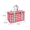Large-capacity Picnic Bag with Thick Insulation for Heat Retention and Cold Preservation, Foldable and Portable Lunch Box