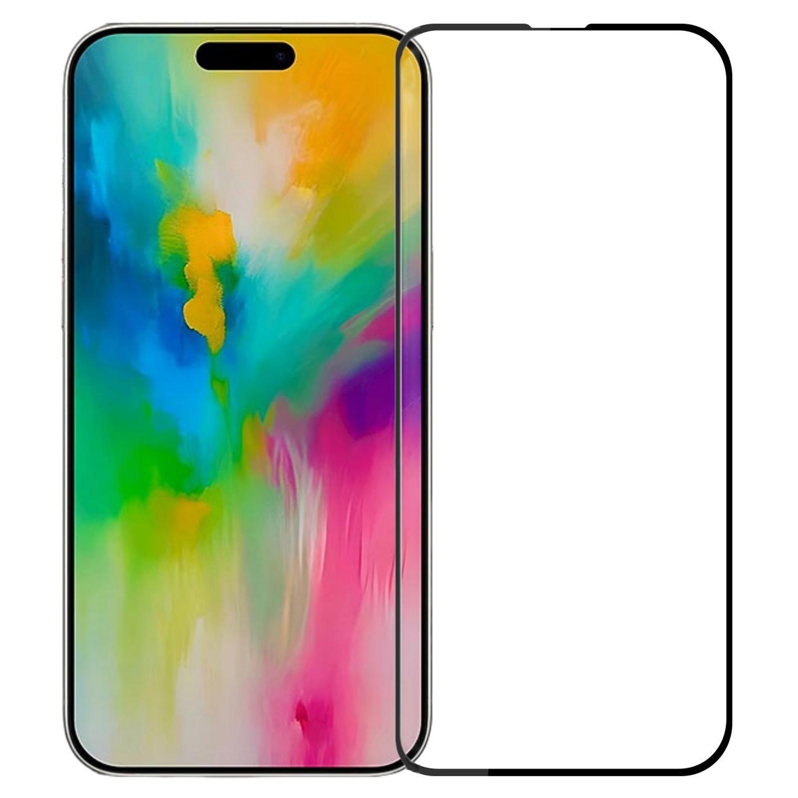 

MOFI JK Series-1 for iPhone 16 Full Screen Protector High Aluminum-Silicon Glass Film Type A