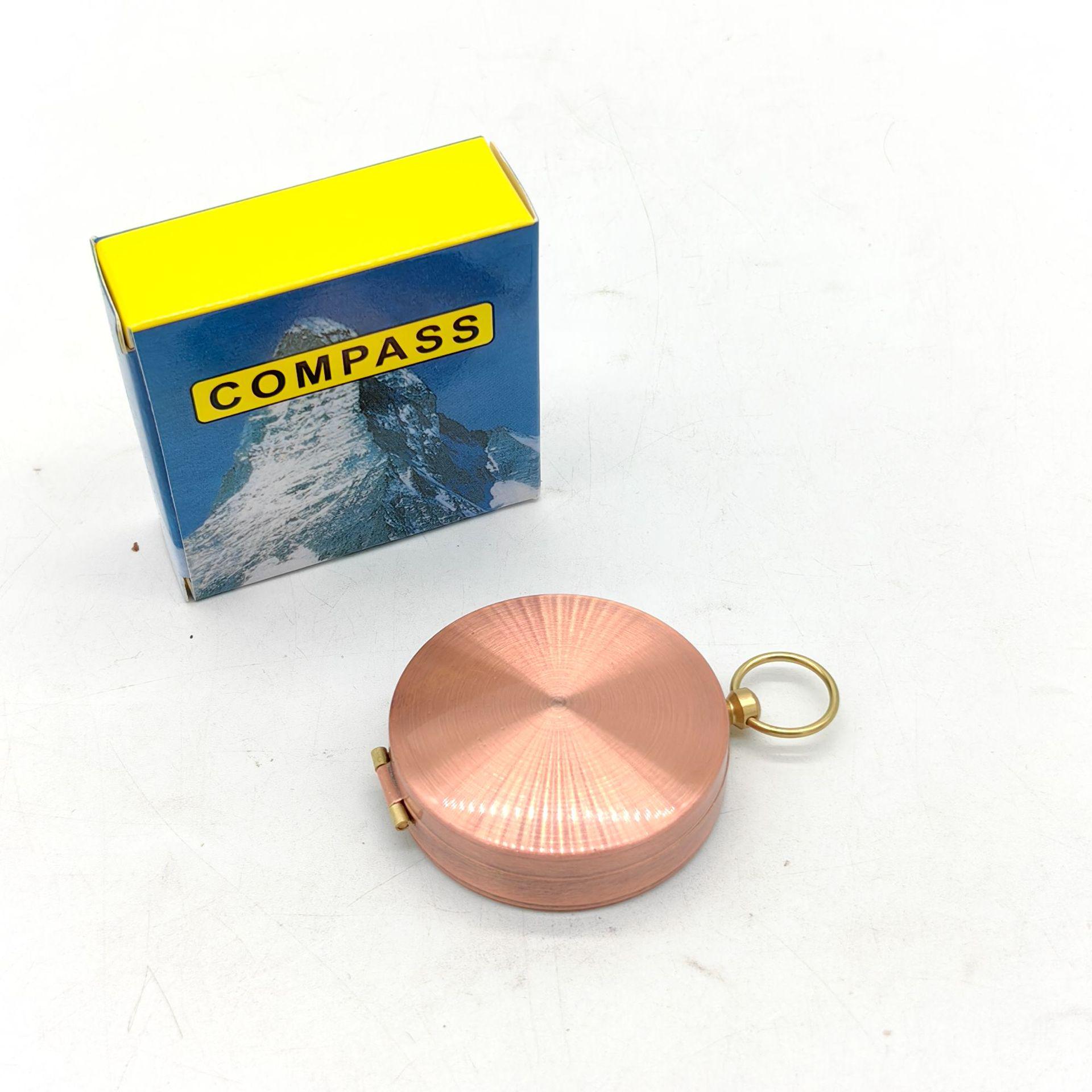 Luminous Waterproof Metal Flip-Top Camping Compass