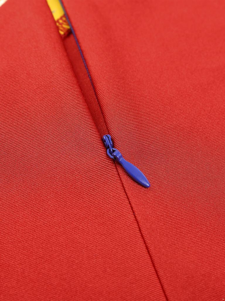 Womens Color Block Patchwork Leotard Dress Long Sleeve Irregular Hem Design Lyrical Dance Costume