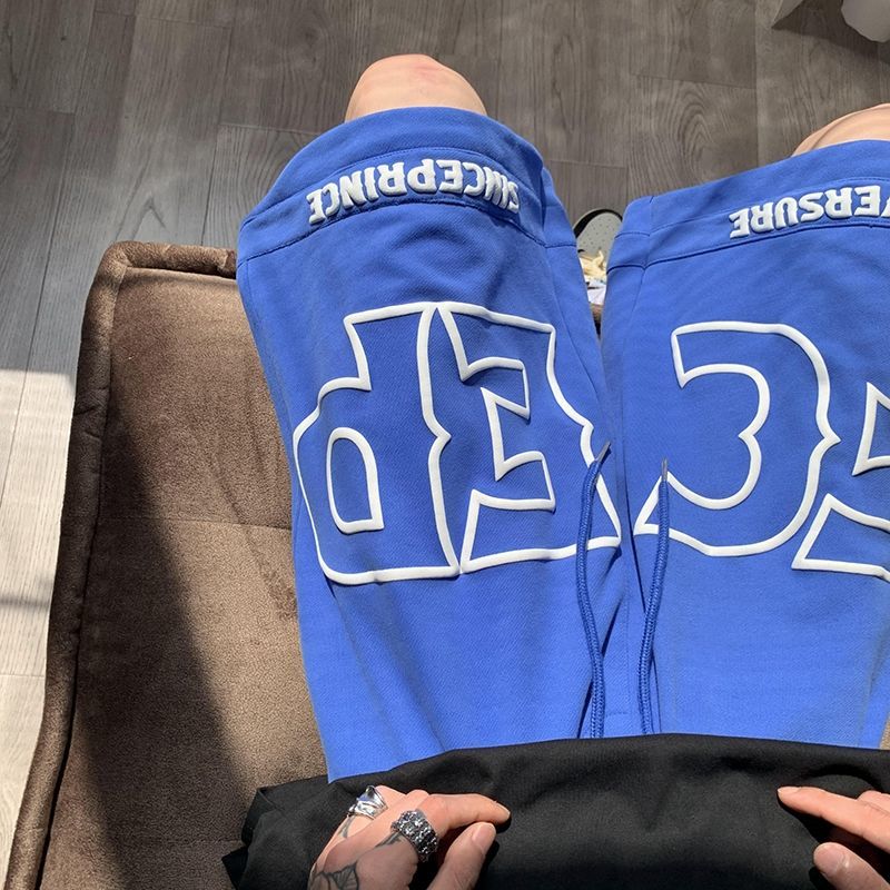 Male Summer Men's Clothing Printed Beach Shorts Basketball High Street Casual Pants For Men Streetwear Ropa Hombre Sweatpants