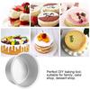 Household Aluminum Alloy Round Cake Mould DIY Baking Mold Bakeware Tool Kitchen Utensils