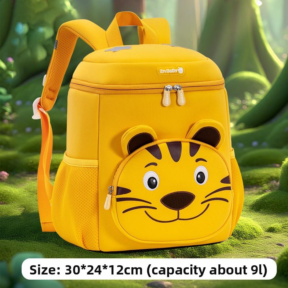 

Sesame Baby Cartoon Kids School Backpack With Reflective Safety Night Light For Toddlers Yeow Small