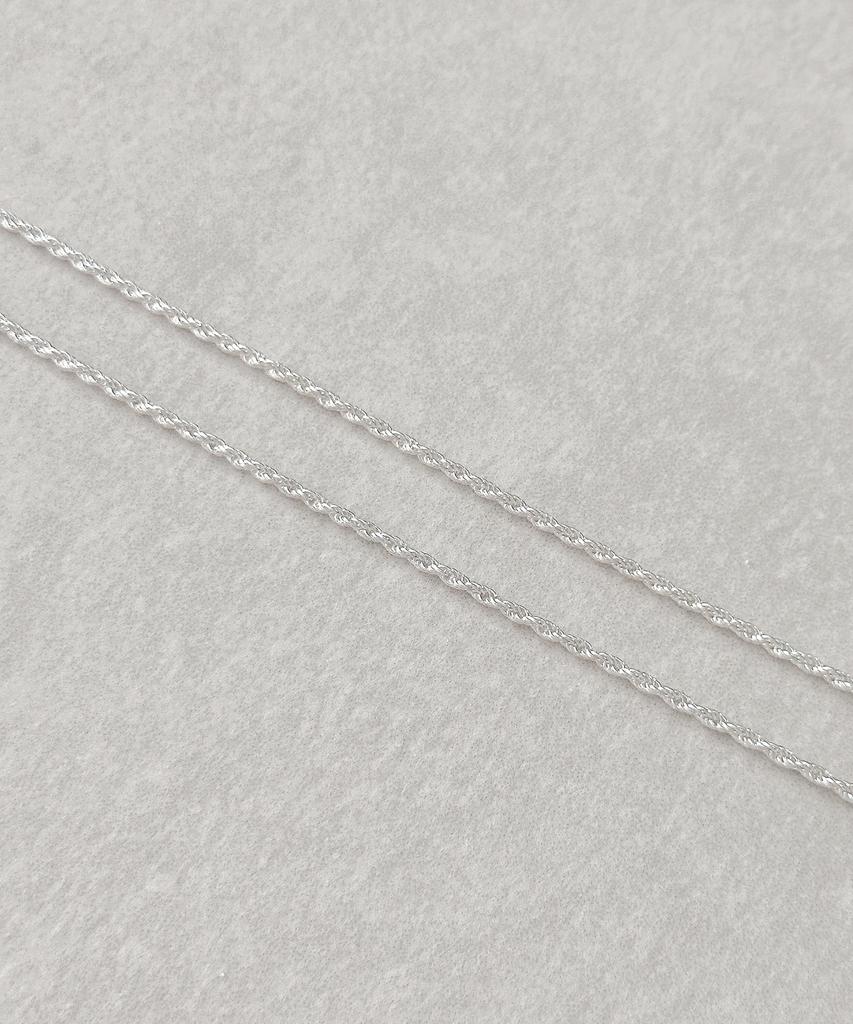 Code.H (Silver 925) Rope Chain Necklace