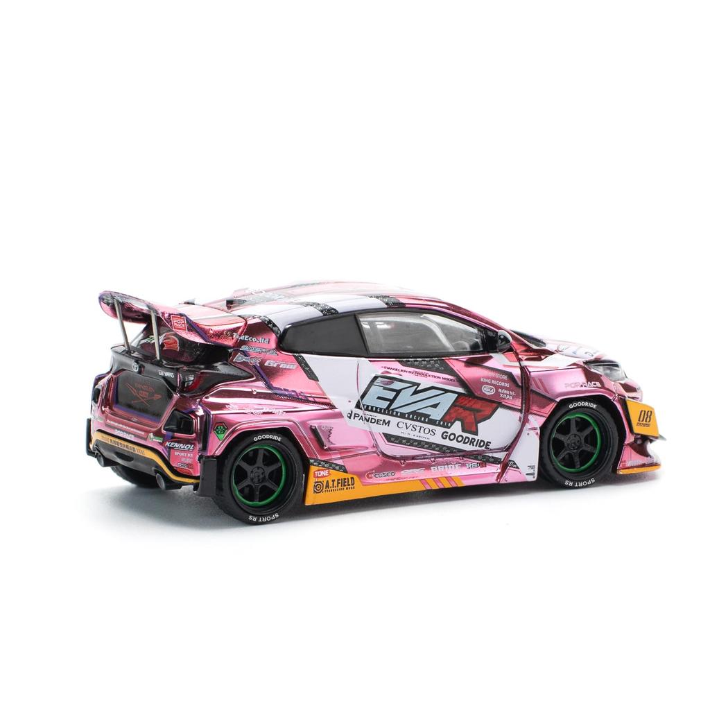 POP RACE Eva RT Unit 8 GOODRIDE GR Yaris PR640220 1/64 (Finished Model)