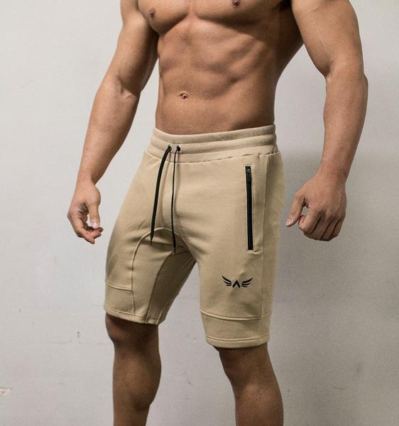 Muscular men's sports shorts summer 