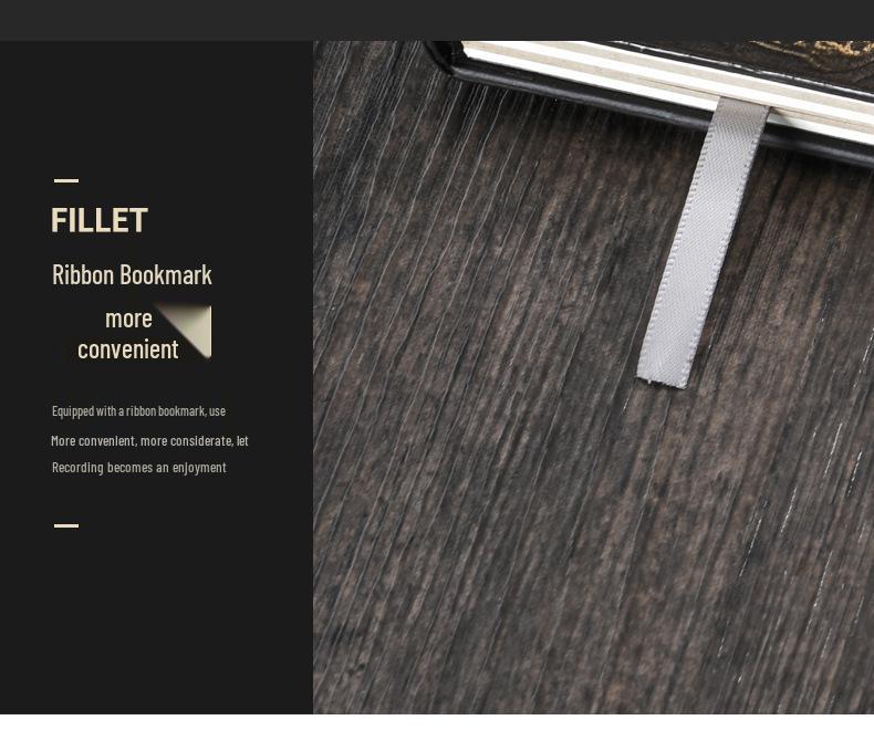 Paladin European Retro Business Diary: Embossed PU Notebook