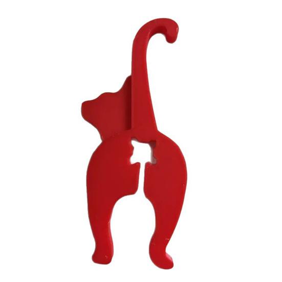 5 Pcs Cat Bread Bag Clip Reusable Dog Butt Snack Bag Clip 3D Printed Cat Butt Food Bag Clips for Chips Bread Fruit Bags