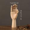 Artist Manikin Hand Movable Joint Wood Model Right Desk Decoration Ornament Versatile