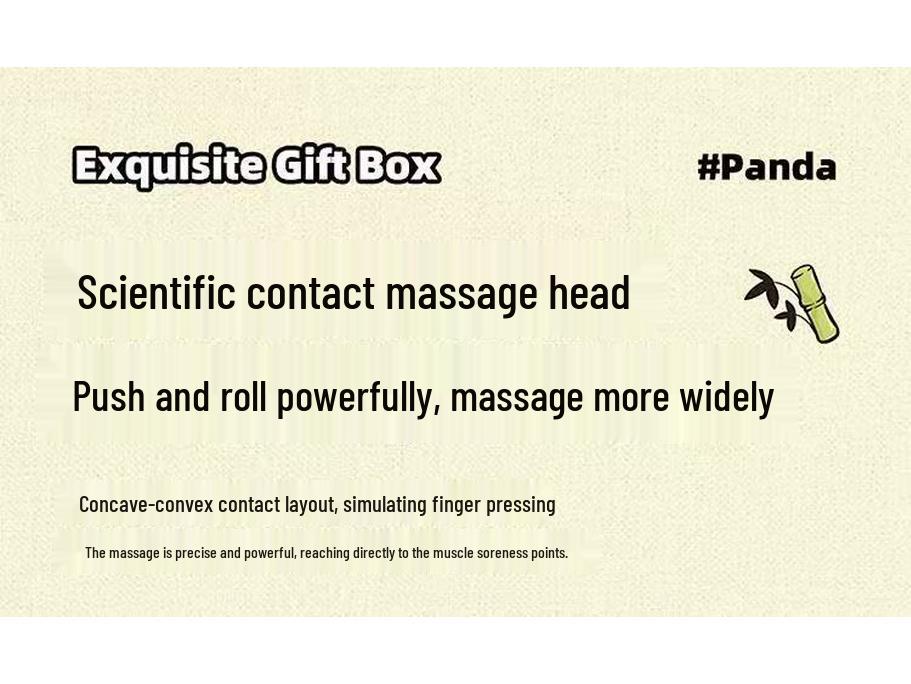 Panda Massage Pillow: Perfect Birthday, Graduation, or Anniversary Gift for Bestie, Girlfriend, or Wife.