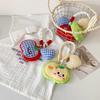 Soft Plush Coin Purse Keyring Cartoon Bag Pendant Creative Plush Doll Keychain  Hanging Accessory