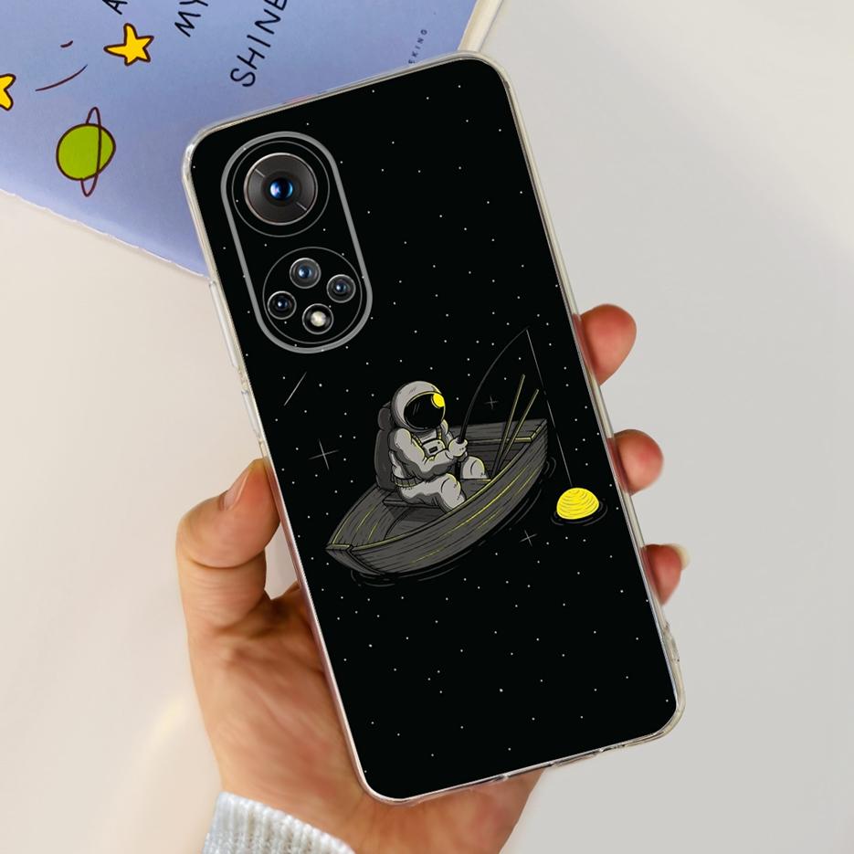 For Huawei Honor 50 Case NTH-AN00 New Fashion Painted Cover Soft Silicone Phone Case For Honor 50 Lite Honor50 Pro Fundas Bumper
