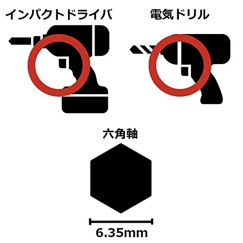 Drill bit for seed pieces 9.2mm, hexagonal shaft