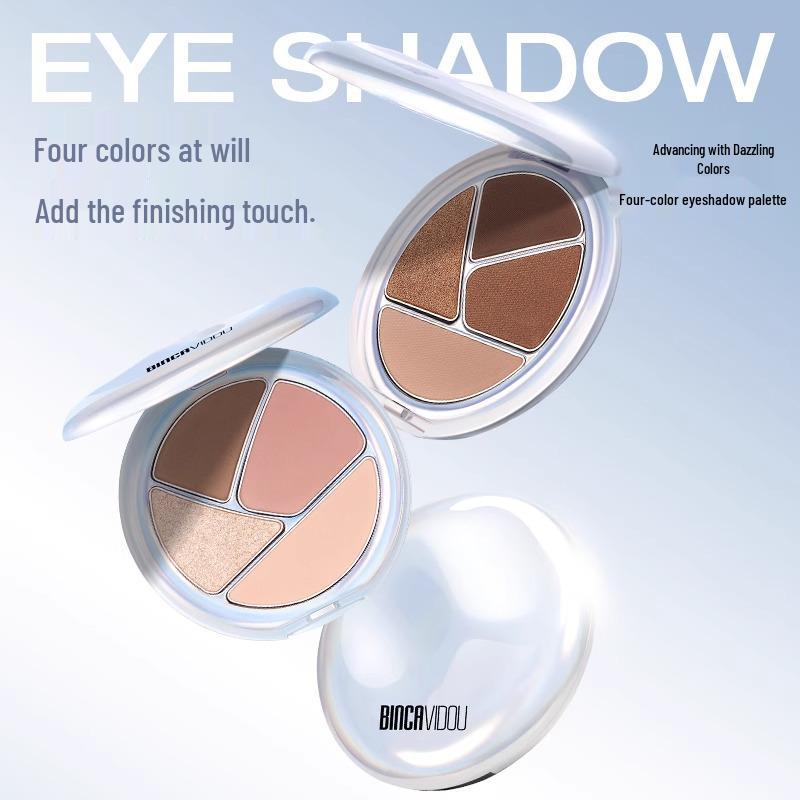 

Bianca s Dazzling Four-Color Matte & Shimmer Earth Tones Eyeshadow Palette