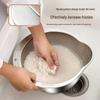 Cross-Border Stainless Steel Multifunctional Kitchen Basin with Sieve for Washing Rice, Fruits & Vegetables