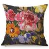 Floral Oil Painting Europe Vibe Home Decor Chair Cushion Cover Cherry Blossoms Garden Cotton Linen Sofa Pillow Case Cojines