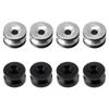 Wholesale 4Pcs Motorcycle Top Case Base Plate Spacer Buckle Rubber Bushing Pads Universal Rear Luggage Trunk Mount Spare Parts