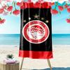 Olympiakos Piräus 2D Flachdruck Strandtuch, Großes Weiches Schnelltrocknendes Handtuch für Strand Camping Schwimmen