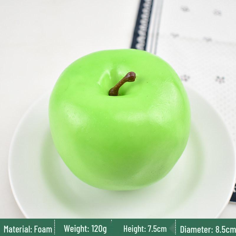 Plastic Red Fuji and Red Delicious Fake Apple Display Decoration Prop