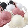 Young Girl Lace Gathered Push-Up Bra Set - Wire-Free + Single Piece Option