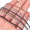 25M/Roll Colorful Cotton Thread  Rope Four-Strand Braided Twist Cord for Jewelry Making DIY Bracelet Decoration Lanyard Supplies