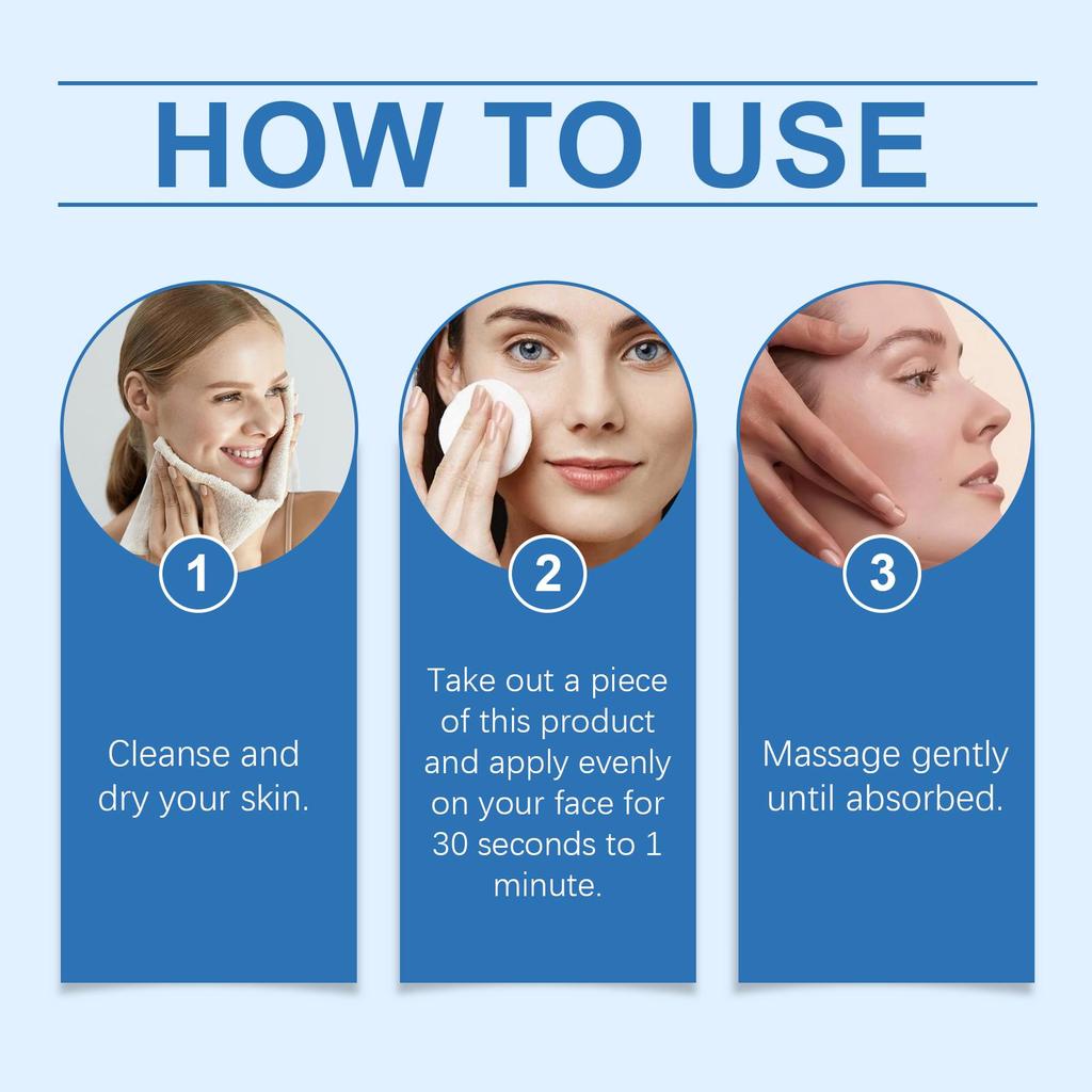 Glycolic Acid Exfoliating Pads – Gentle Peeling & Cleansing Facial Toner for Clogged Pores & Bumps