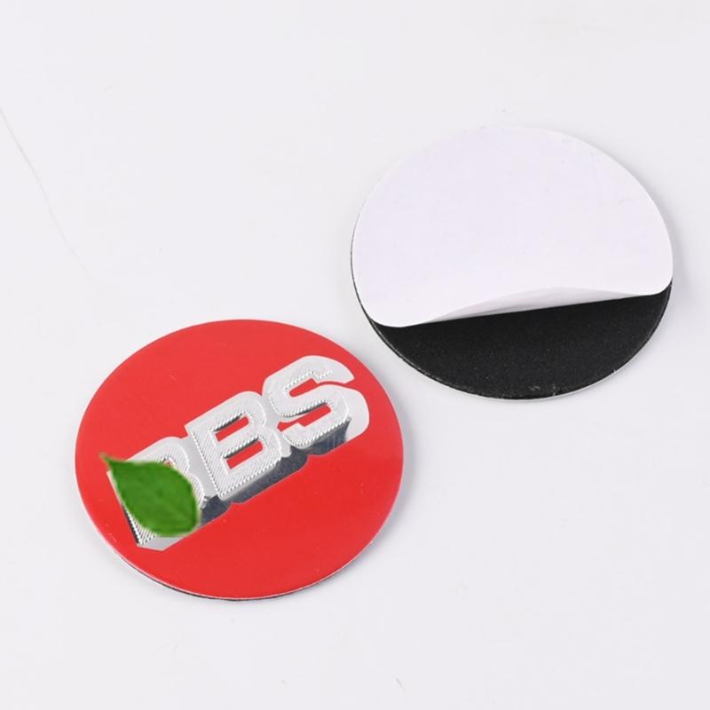 56mm Wheel Center Protector Badge ABS Wheel Center Hub Caps Simple Installation Decorative Sticker