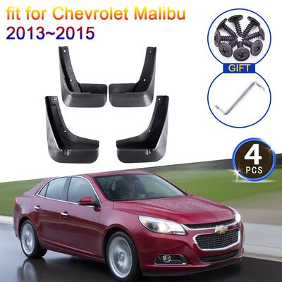 4x για Chevrolet Malibu 2013 2014 2015 Anti-splash Mudflap Splash Guards Flap Mudguards Φτερό μπροστινοί πίσω τροχοί αυτοκινήτου