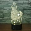 3d Led Lamp Night Light 7 Color Usb Touch Table Desk Lamp Art Kid Gift