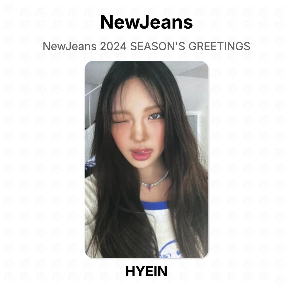 NewJeans 2024 SEASON'S GREETINGS Official Photocard