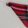 Sexy étudiant noël trois points rouge Plaid sous-vêtements Sexy G-String