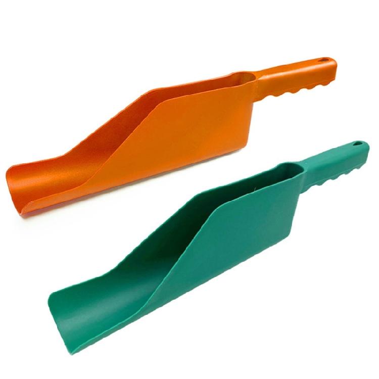 Easy To Use Lightweight Green Gutter Scoops Shovels Supplies Fit for Easy Removal of Roof & Garden Debris, Home Cleaning