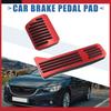 Pack of 1 For Mazda Car Foot Pedal Pads Accelerator Gas Brake Pedal Cover Red