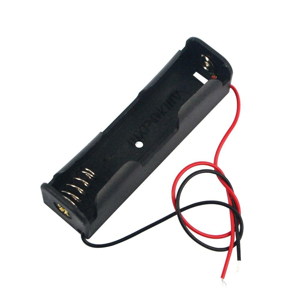 Custodia per Batteria con 1/2/3/4/5/6 Scomparti in Plastica Scatola per Batterie Organizzazione Batterie
