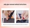 Handcrafted Spring & Summer Cat's Eye Bow Diamond Nail Art - Elegant Fairy Style Luxury Stickers.
