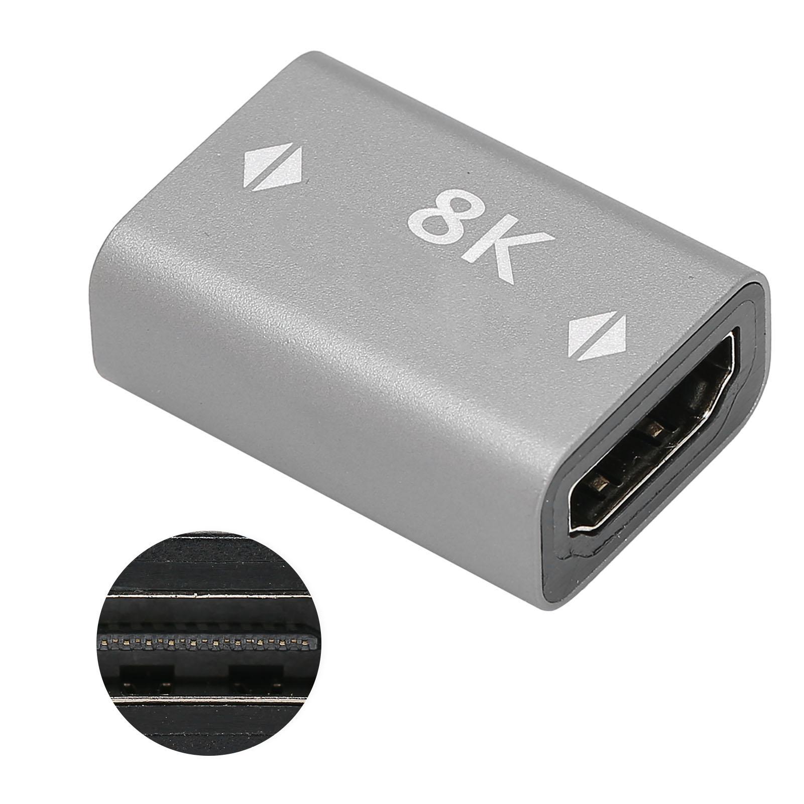 

Адаптер-удлинитель для мультимедийного интерфейса HD 8K на 60 Гц, стабильный удлинитель для ноутбука или настольного компьютера