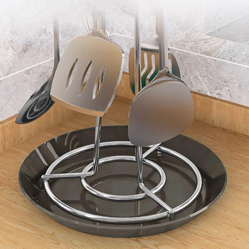 Verdickter Löffel-Hängeorganizer Drehbarer Spatel-Aufbewahrungsständer Langlebiger Spatel-Organizer für die Küche