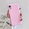 Silicone Soft Phone Case For iPhone X XR XS Max XR X 8 7 6 6S Plus casefor iphone 11 12 13 mini 13 Pro Max Candy color Cover