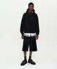 ADSB ANDERSSON BELL Detachable Balaclava Sweatshirt Atb1424M(Black)