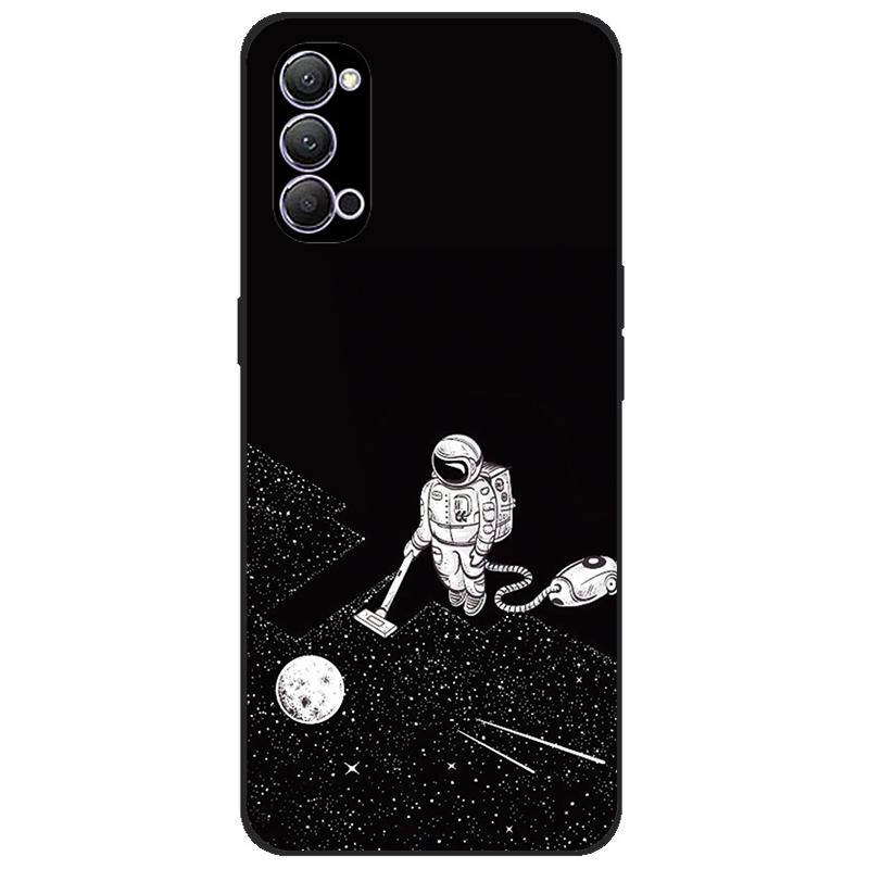 Für Oppo Reno4 Pro Fall Reno 4 Weiche Silikon Nette Gemalt Abdeckung Für Oppo Reno4 5G Reno 4 Pro 5G CPH2089 Telefon Cases Fundas Coque