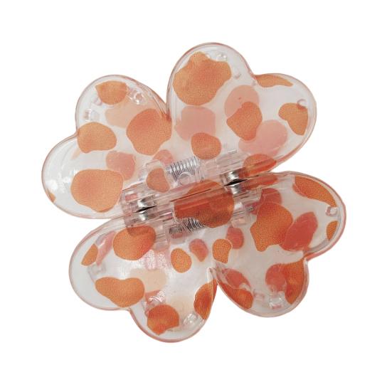 

Магнитная заколка для волос в форме четырехлистника, нескользящая, с надежным захватом, для объемной укладки