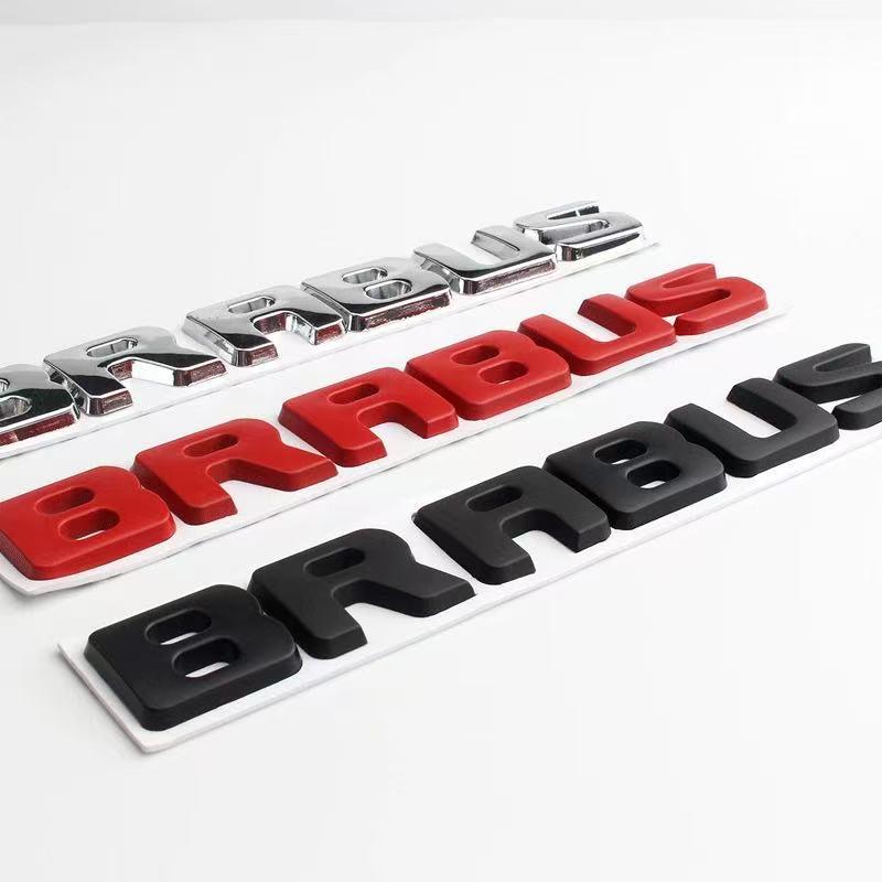 Mercedes-Benz BRABUS Auto Achterklep Embleem Letter Sticker