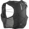 SALOMON Hydration Vest Rucksack Backpack ACT SKIN 4 NO FLASKS (Active Skin 4 No Flask) Unisex BLACK/METAL S