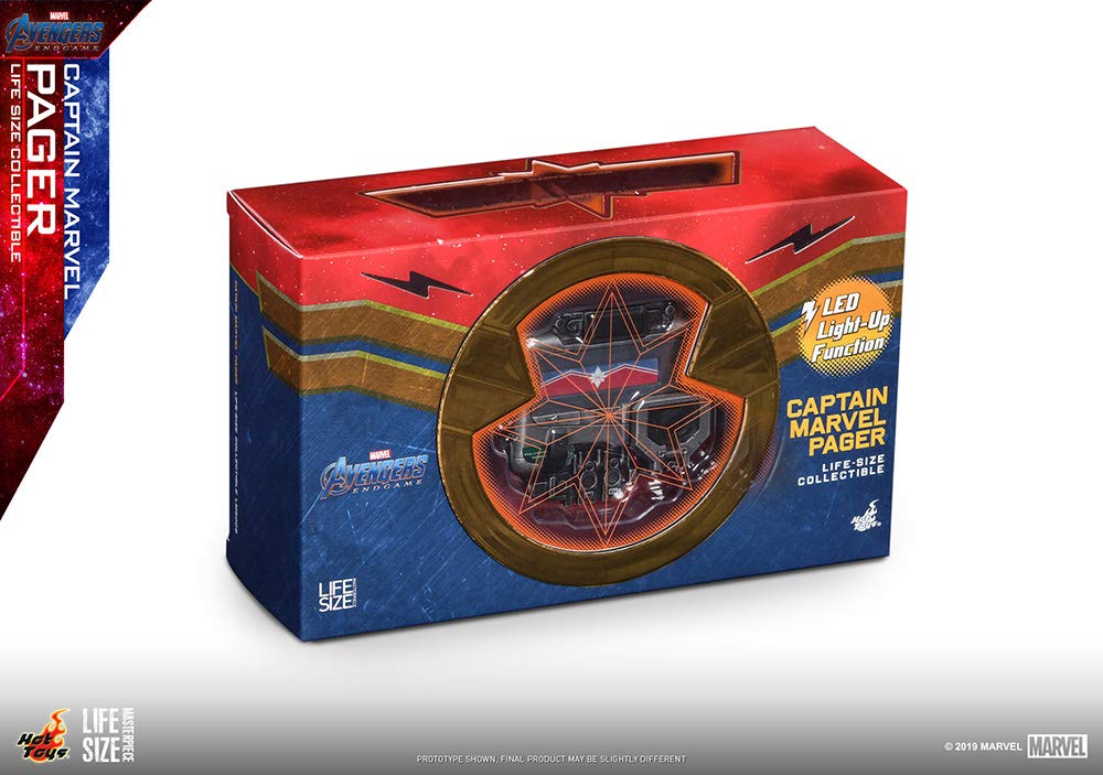 [Life-Size Masterpiece] "Avengers Endgame" 1/1 Scale Replica Captain Marvel Pager